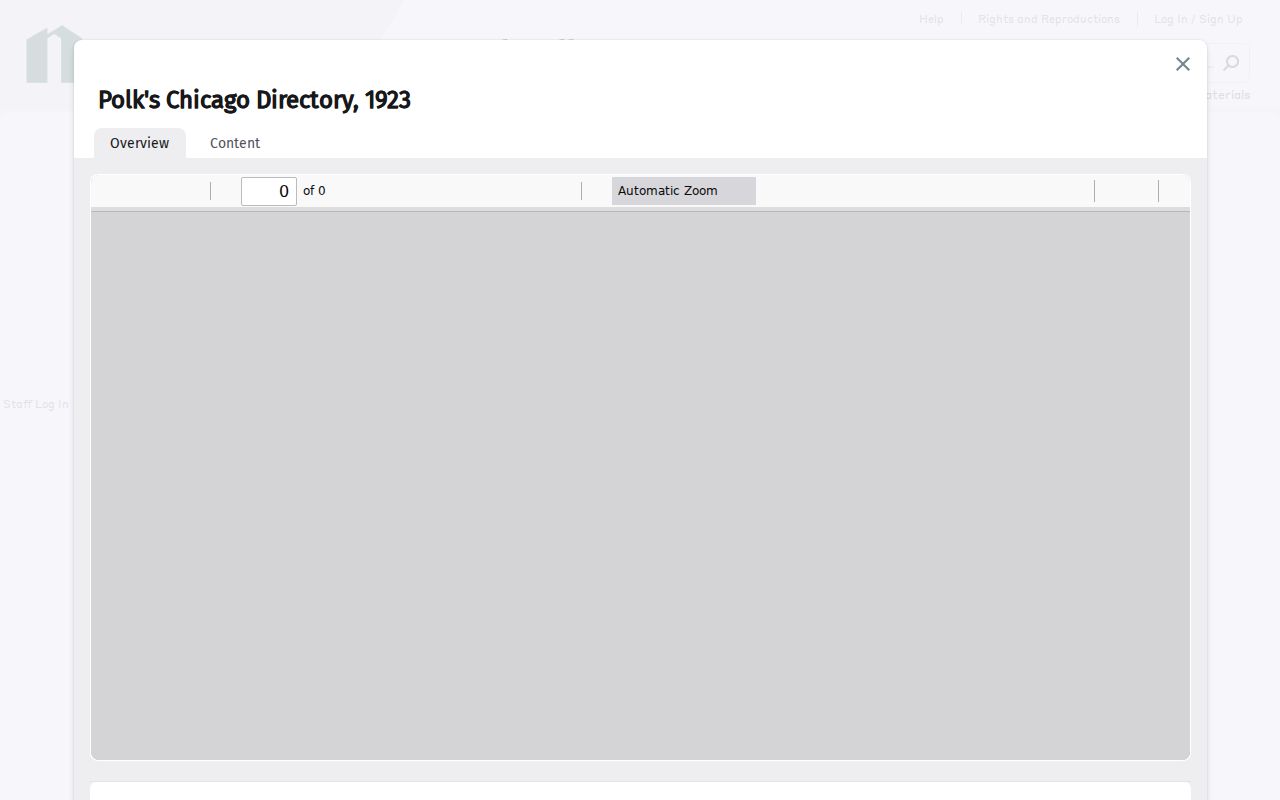 Digitized Polk directory page used to trace Dolton previous residents